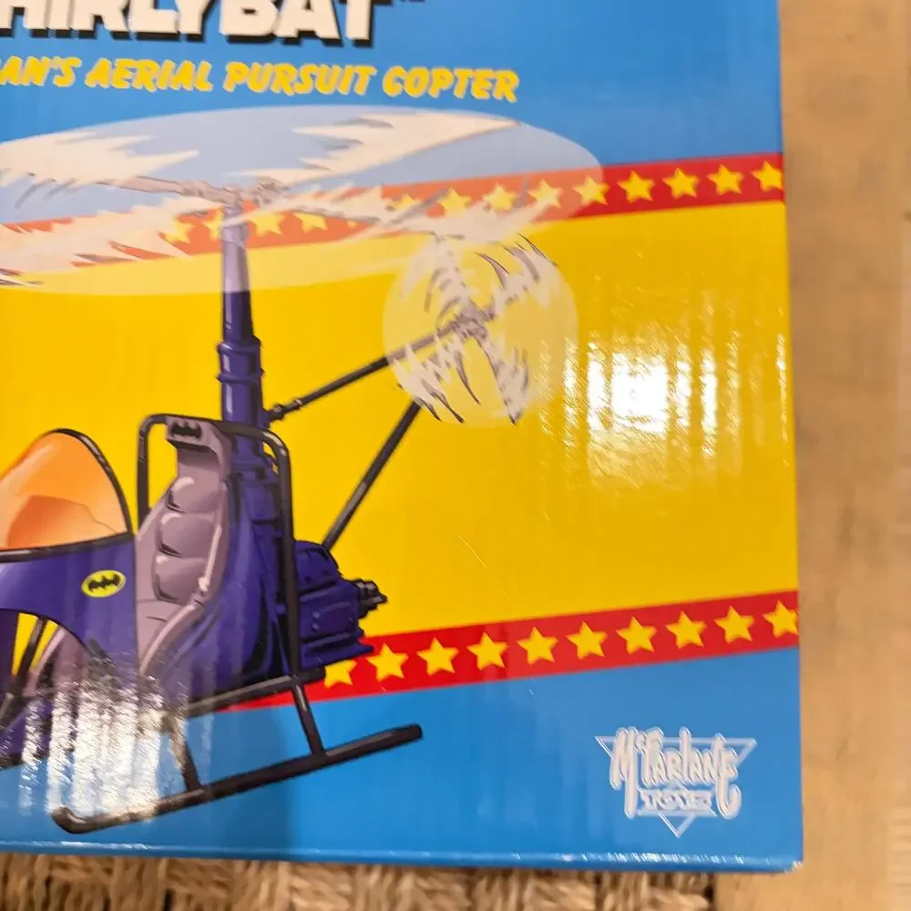 McFarlane Toys DC Super Powers Whirlybat Batman's Aerial Pursuit Copter NEW